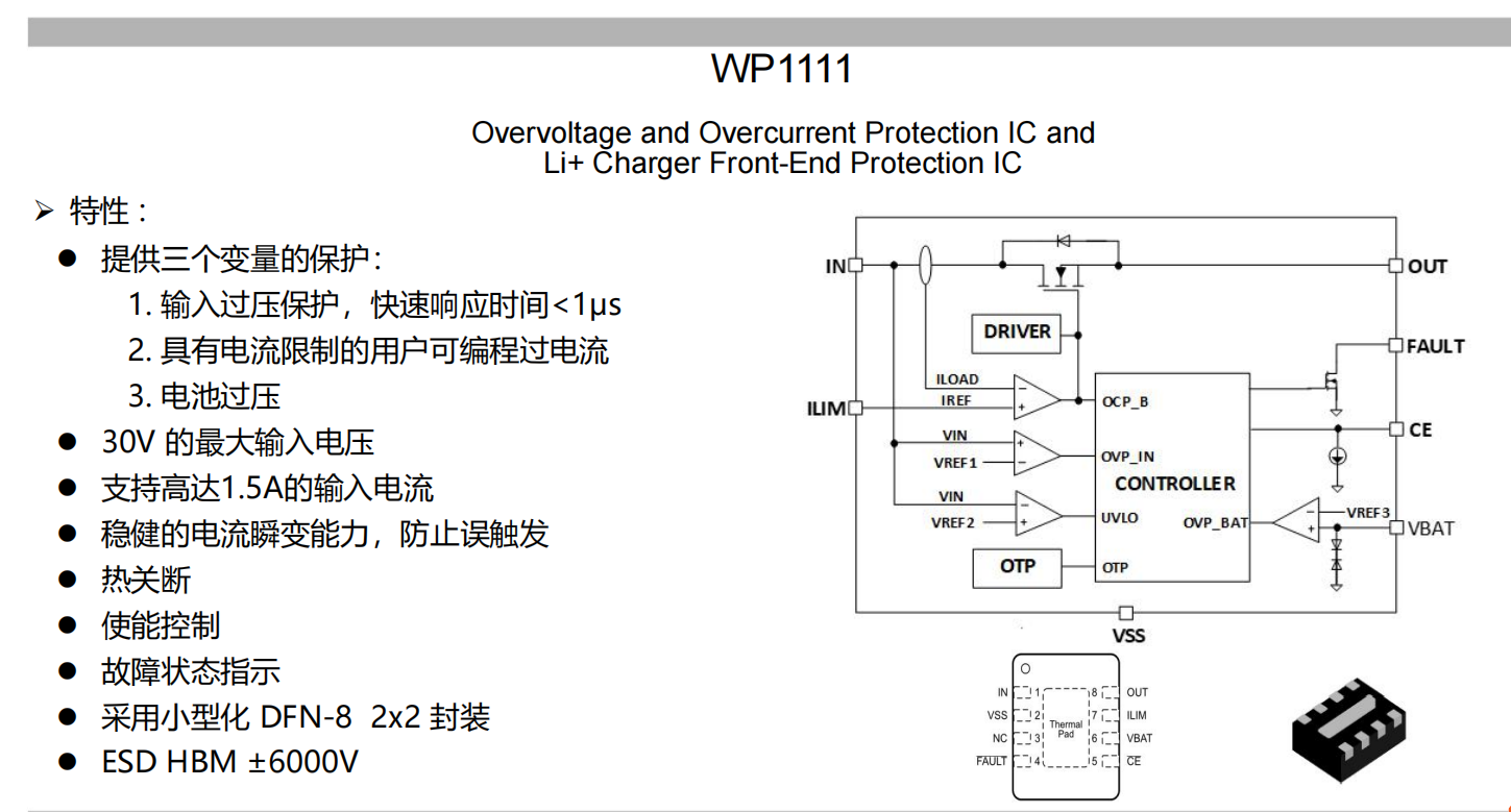 WAYON，維安，EFUSES，WP1111,WP1430