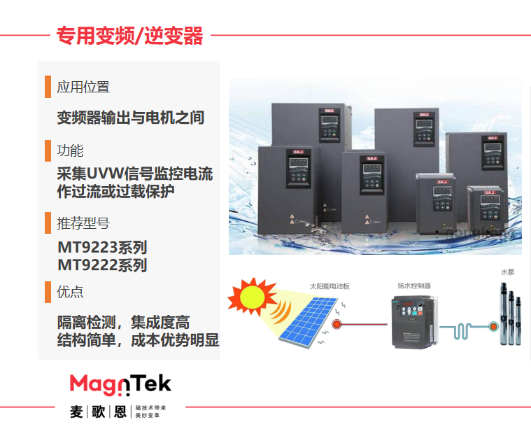 麥歌恩電流傳感器,麥歌恩小課堂，變頻器與電機(jī)是怎樣的一種關(guān)系，MT9222,MT9221,MT9522,MT9523.png